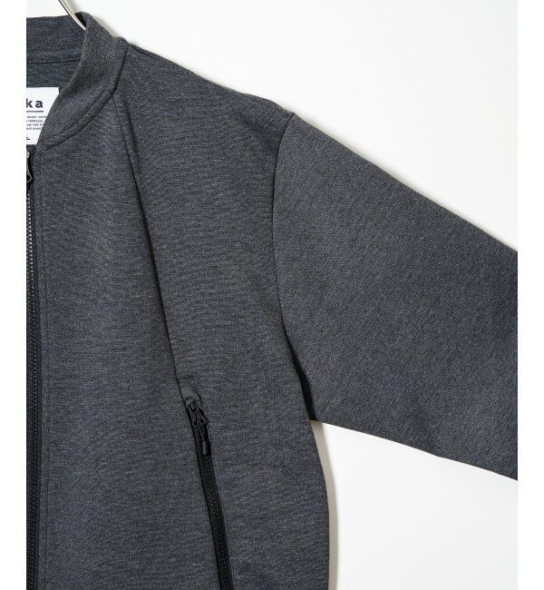 ikka「テックストレッチジップポケットカーディガン」|カーディガン|