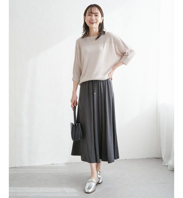 ikka「8枚ハギボリュームスカート」|スカート|