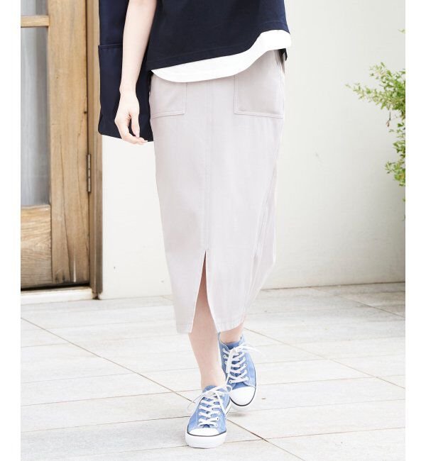 ikka「GOKU楽冷感タイトスカート」|スカート|