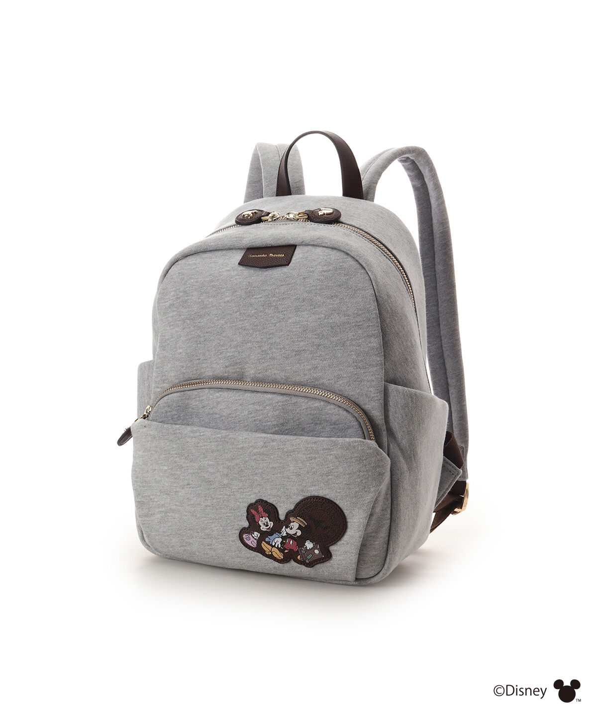 Samantha Thavasa「「ミッキー＆ミニー」TRAVELコレクション リュック」|リュック|グレー