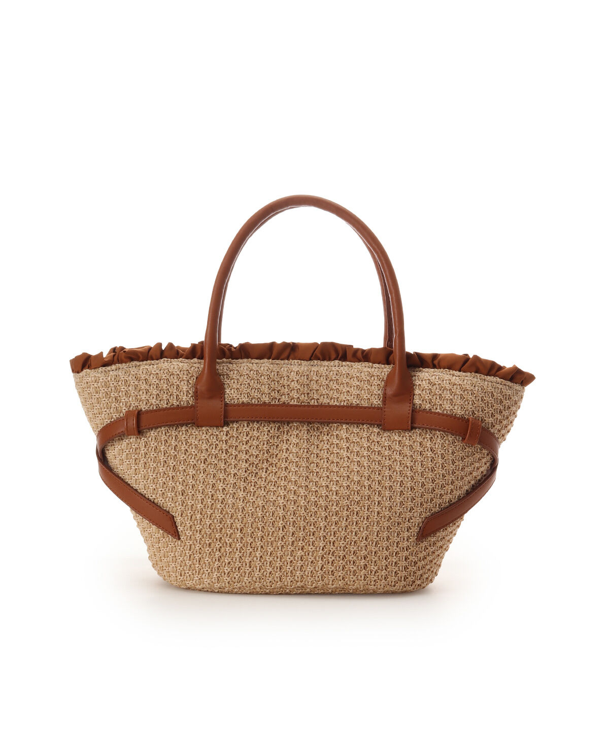 Samantha Thavasa「フロントポケットかごバッグ」|ハンドバッグ|