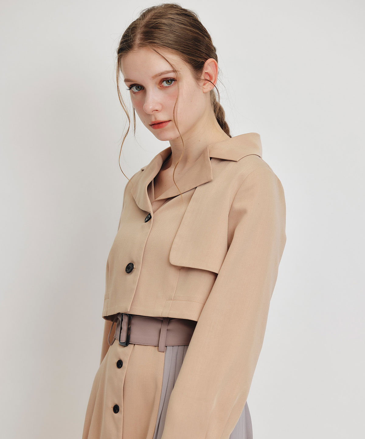 REDYAZEL「ﾄﾚﾝﾁﾃﾞｨﾃｨｰﾙｼｮｰﾄｼｬﾂｼﾞｬｹｯﾄ&times;ﾊﾞｲｶﾗｰﾌﾟ  」|ワンピース|