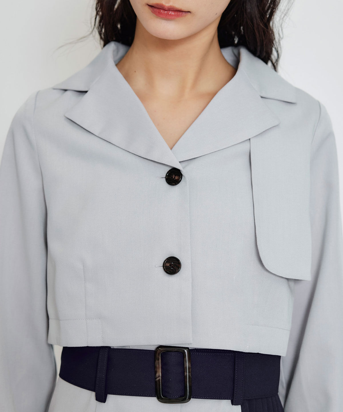 REDYAZEL「ﾄﾚﾝﾁﾃﾞｨﾃｨｰﾙｼｮｰﾄｼｬﾂｼﾞｬｹｯﾄ&times;ﾊﾞｲｶﾗｰﾌﾟ  」|ワンピース|