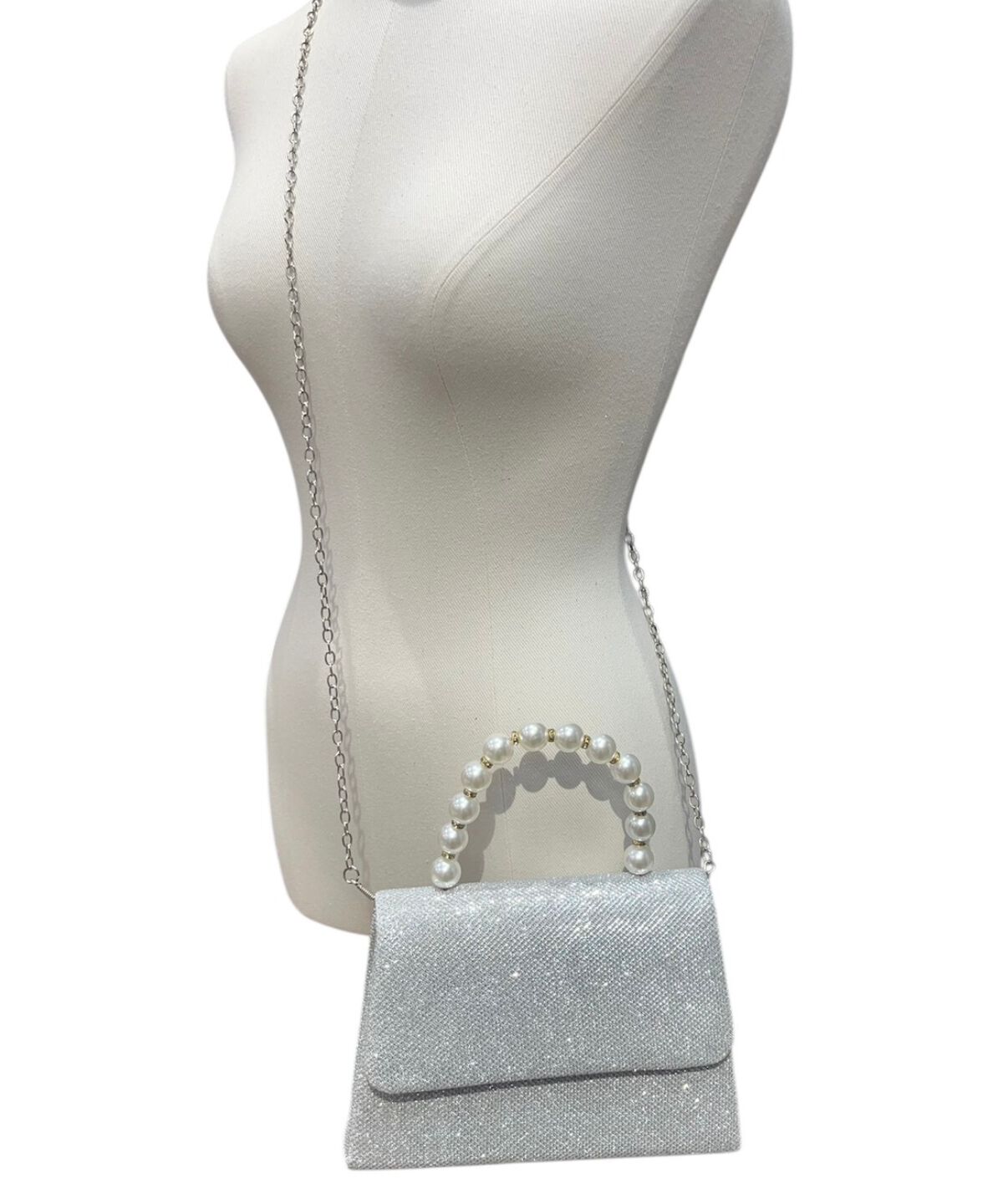 WILLSELECTION「ラメパールハンドバッグ」|ショルダー・メッセンジャー|