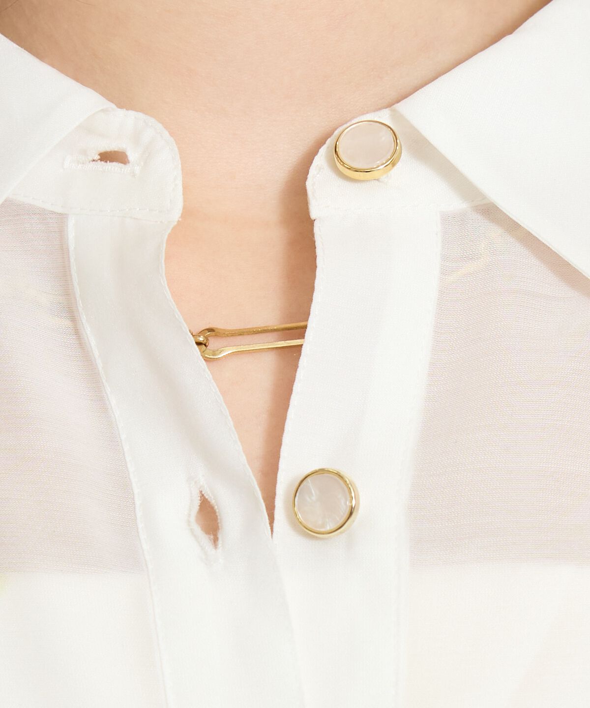 WILLSELECTION「エアリーシアーシャツ」|シャツ・ブラウス|