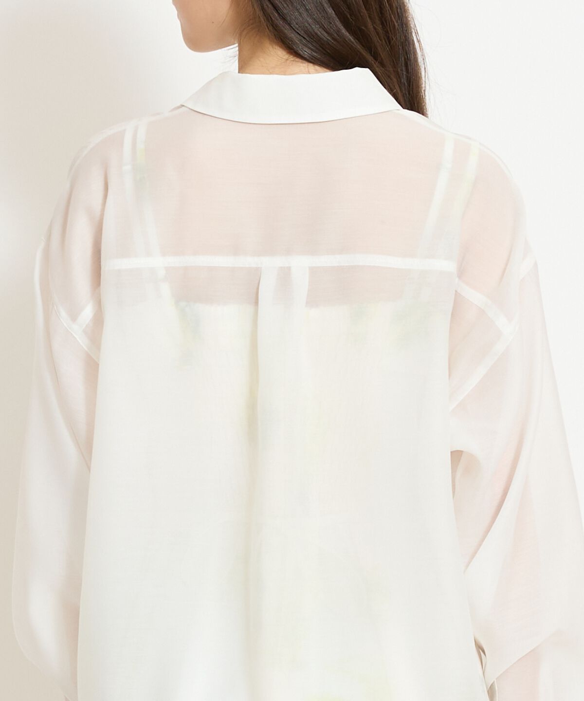 WILLSELECTION「エアリーシアーシャツ」|シャツ・ブラウス|