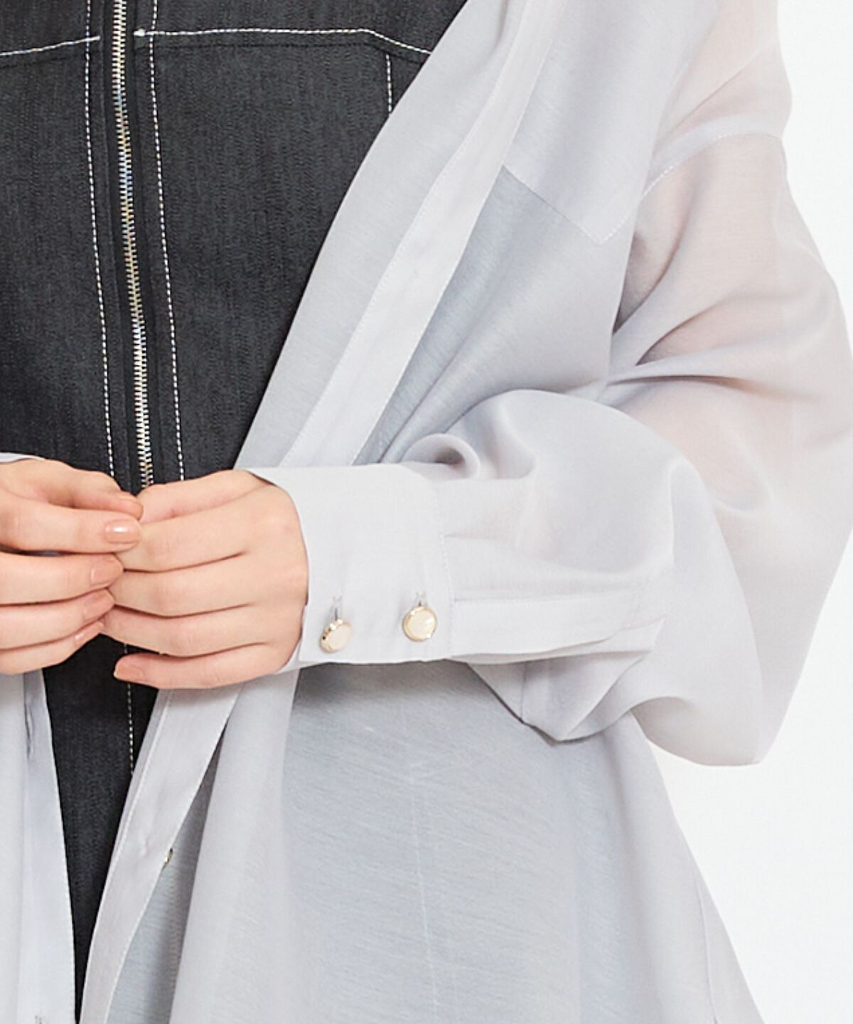 WILLSELECTION「エアリーシアーシャツ」|シャツ・ブラウス|