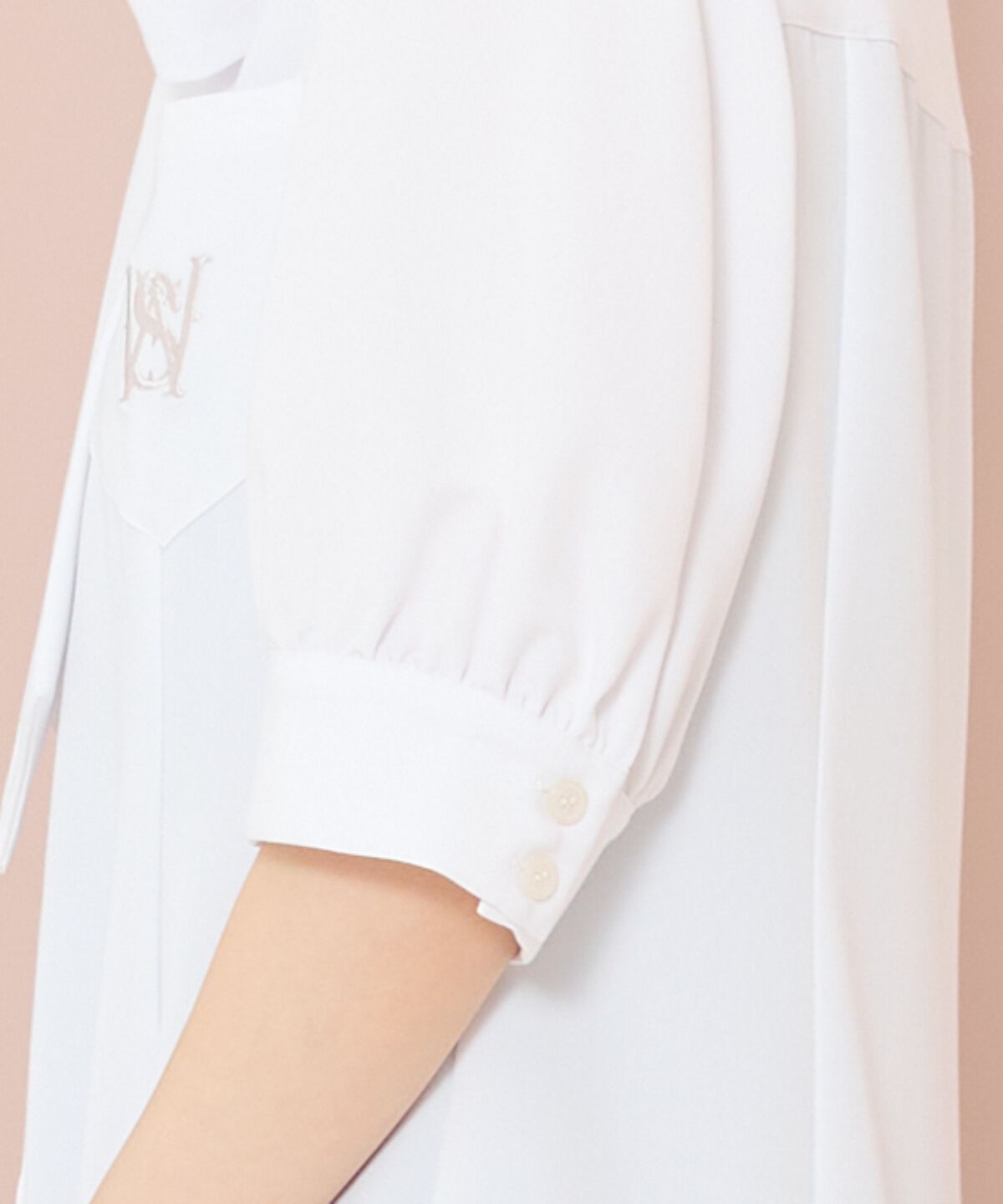 WILLSELECTION「ティアードフリルリボンタイシャツワンピース」|ワンピース|