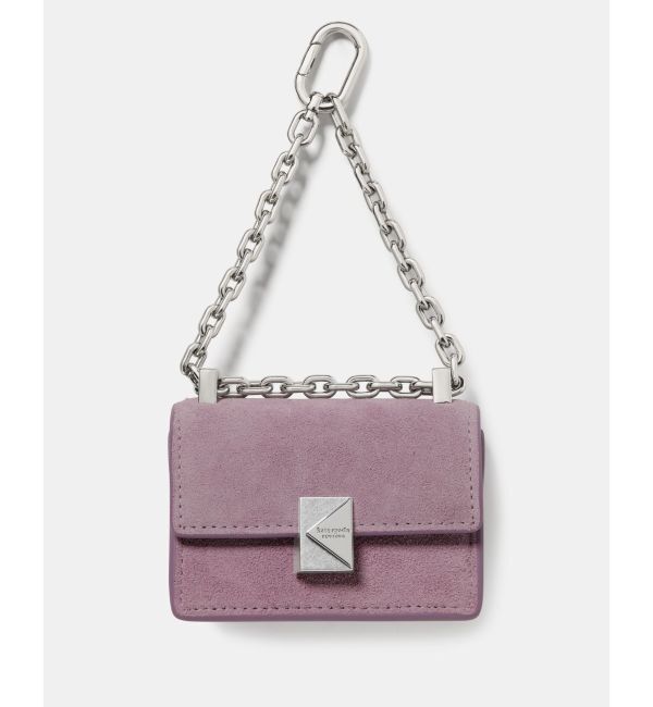 kate spade new york「チャームド スエード ナノ キャリーオール バッグ チャーム」|ストラップ|PNTD PANSY