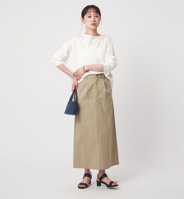 UNITED ARROWS green label relaxing「バック スリット プルオーバー」|Tシャツ・カットソー|