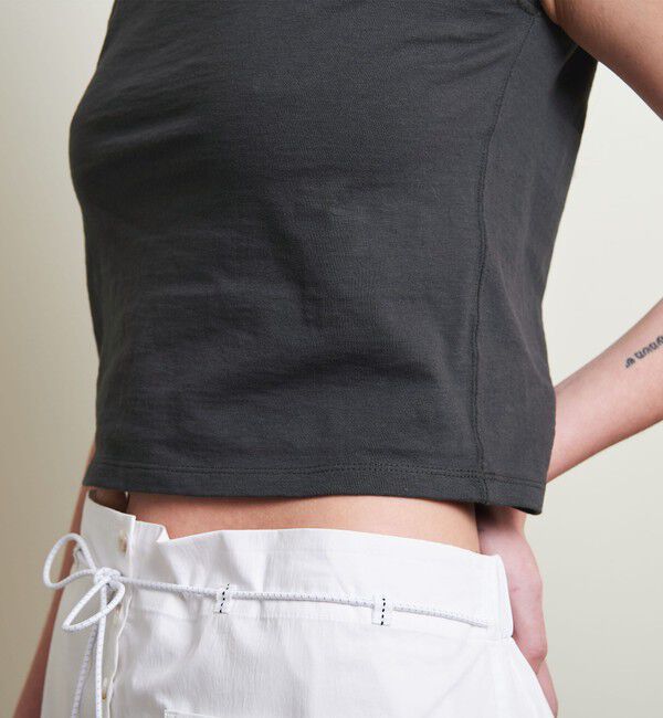 ATTISESSION「＜ATTISESSION＞コットン カップスリーブ Tシャツ」|Tシャツ・カットソー|