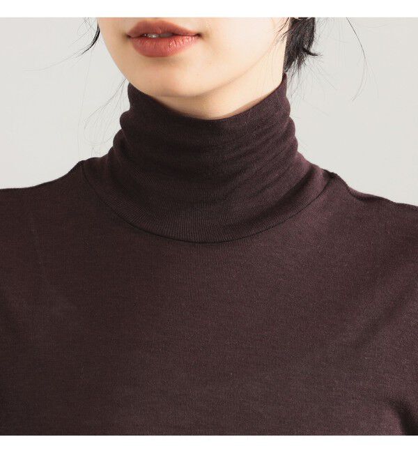 Demi-Luxe BEAMS 「フライス タートルネックプルオーバー」|Tシャツ・カットソー|