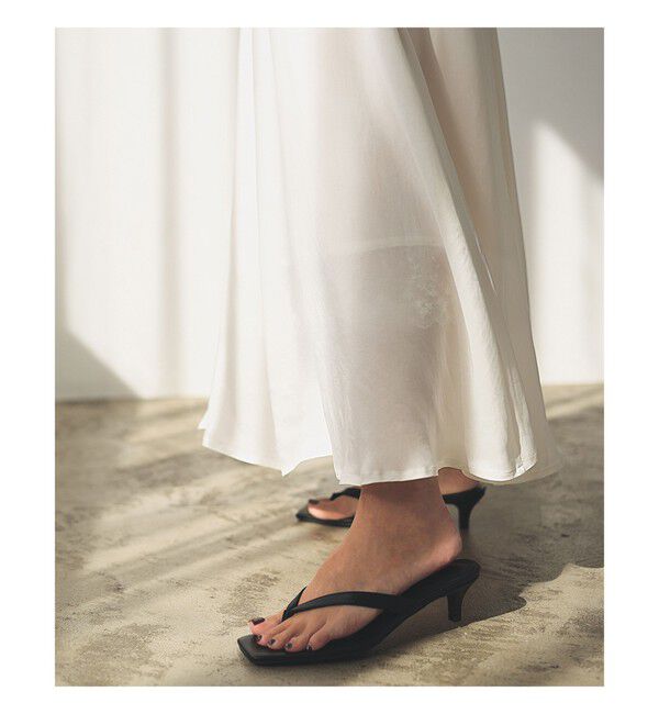 Demi-Luxe BEAMS 「トング サンダル .M」|サンダル|BLACK