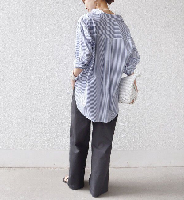 SHIPS for women「《予約》【WEB限定】〈洗濯機可能〉ドロスト ベイカー パンツ」|カーゴ|