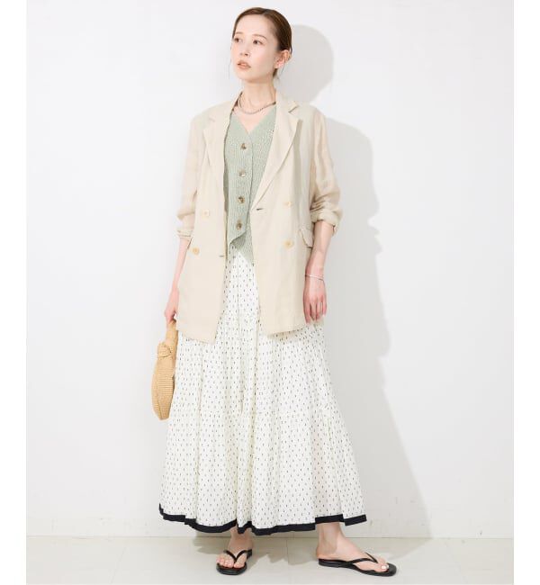 SLOBE IENA「《追加2》ニットジレ」|ニット・セーター|