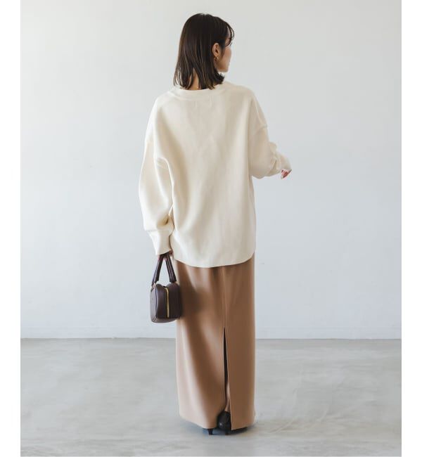 NOBLE「ファインハニカムVネックカーディガン」|カーディガン|