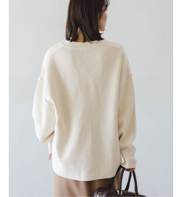 NOBLE「ファインハニカムVネックカーディガン」|カーディガン|