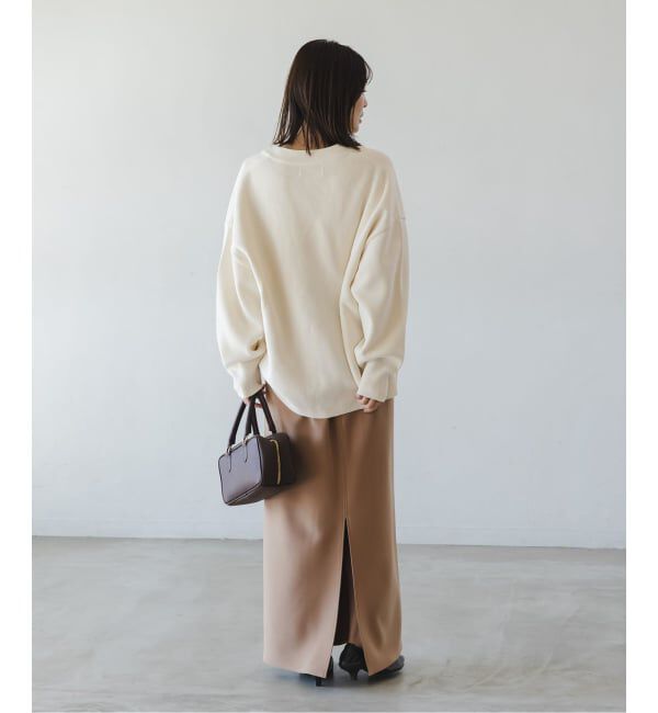 NOBLE「ファインハニカムVネックカーディガン」|カーディガン|