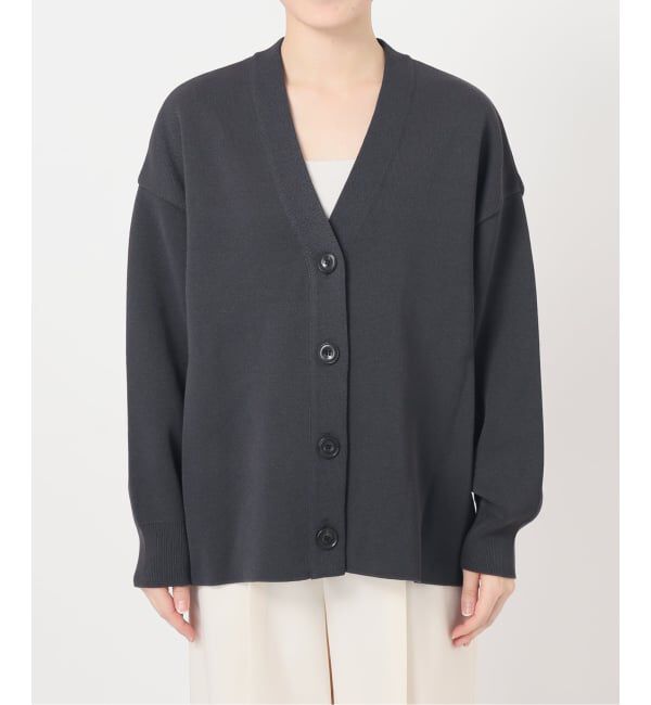 NOBLE「ファインハニカムVネックカーディガン」|カーディガン|