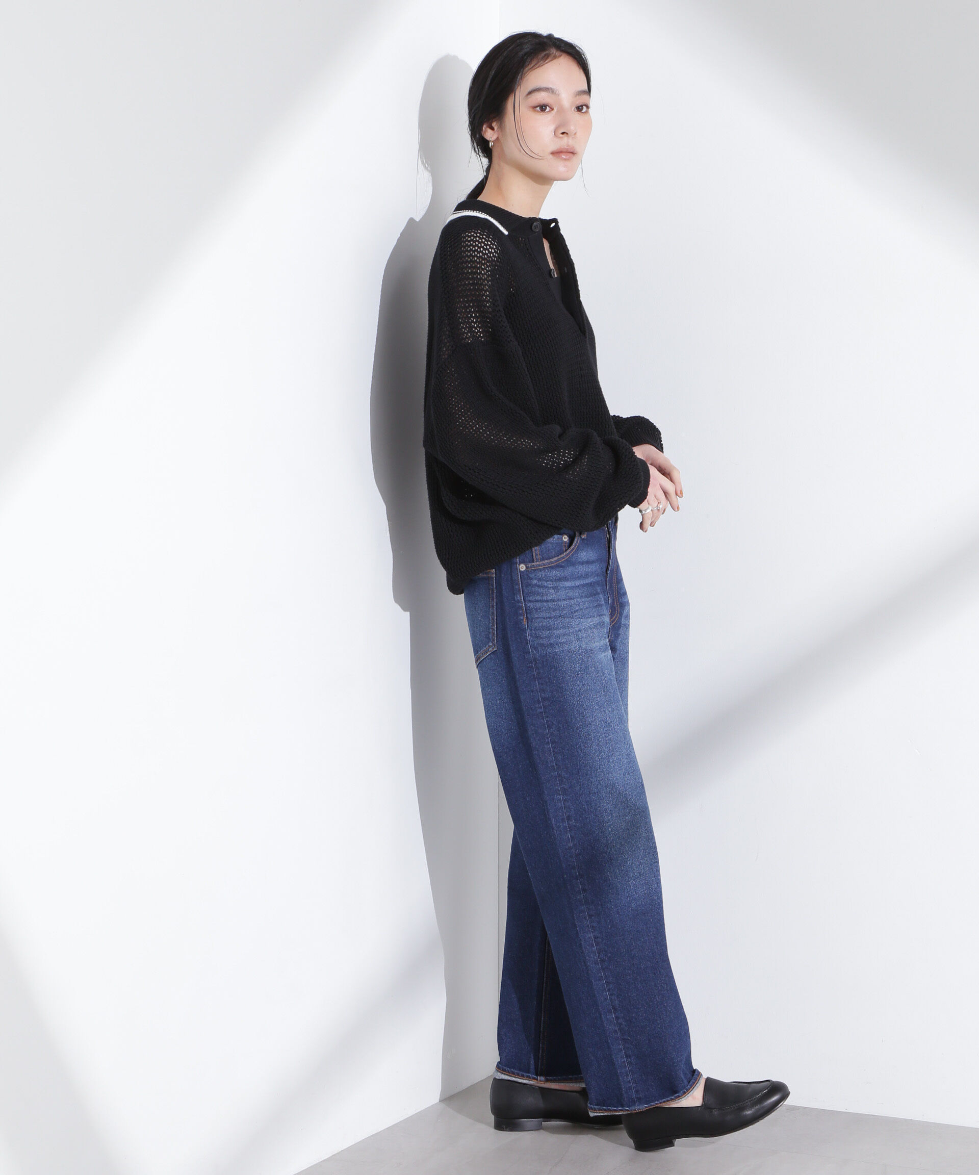 nano･universe「「MC」&rdquo;TIMELESS WARDROBE&rdquo;ストレートフィットデニム」|チノ|