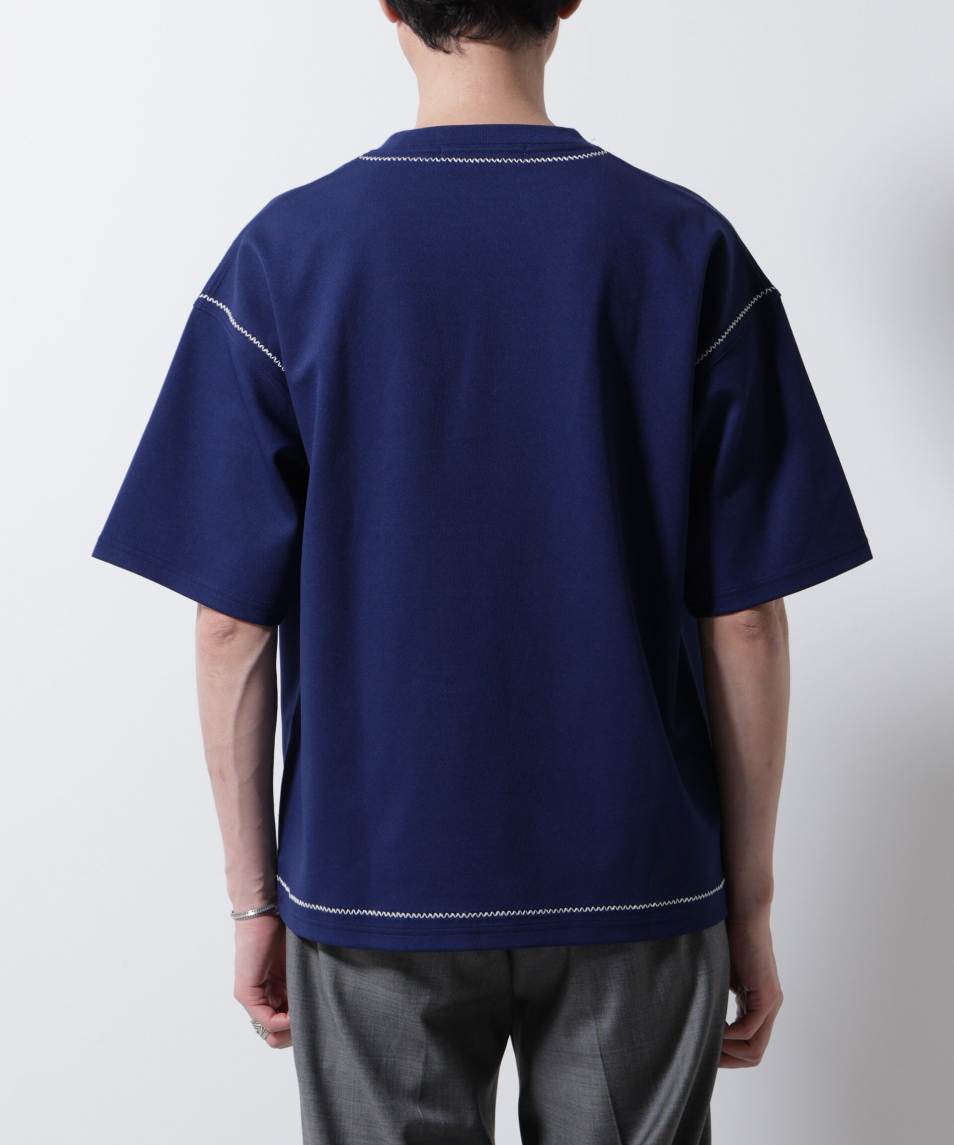 nano･universe「テクニックステッチTシャツ 半袖」|Tシャツ・カットソー|