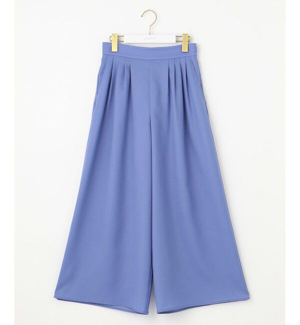 ANY SIS「【接触冷感・UVカット・速乾】スムージーポリエステルタックフレア パンツ」|その他|