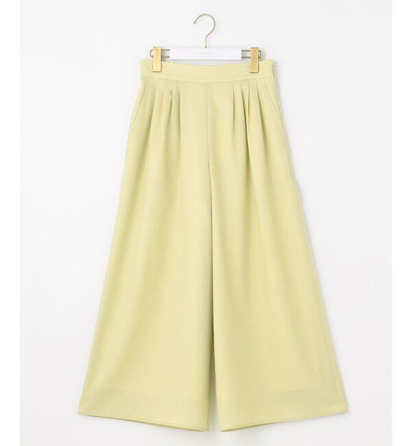 ANY SIS「【接触冷感・UVカット・速乾】スムージーポリエステルタックフレア パンツ」|その他|