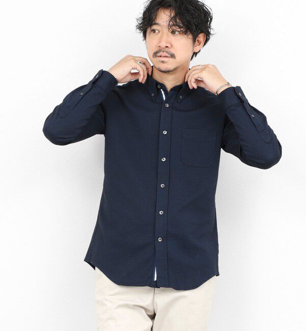 NOLLEY'S goodman「《ビジカジ対応》ALBINI 吸水速乾テープBD 26SS」|シャツ・ブラウス|