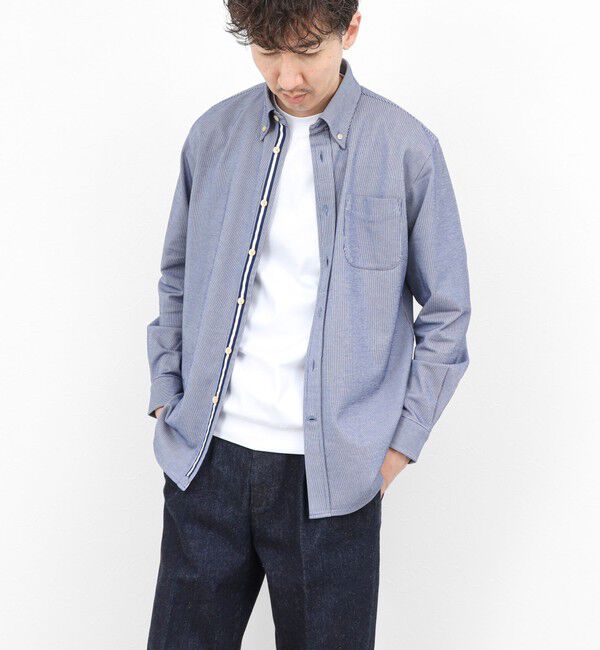 NOLLEY'S goodman「《ビジカジ対応》ALBINI 吸水速乾テープBD 26SS」|シャツ・ブラウス|