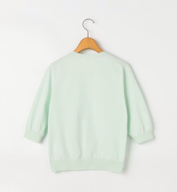 NOLLEY'S「《手洗い可能》コットンテックス6分袖カーディガン」|カーディガン|