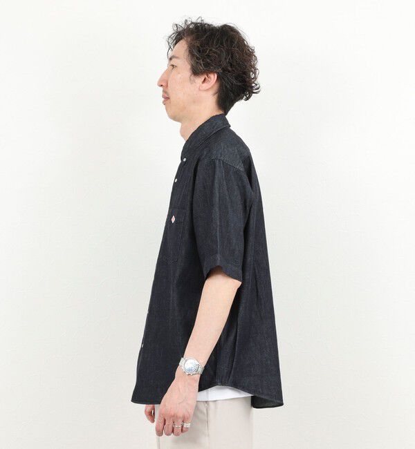 NOLLEY'S goodman「【DANTON/ダントン】DOT BUTTON B.D. SHIRT SS 26SS（DT-B0337 DUG）」|シャツ・ブラウス|