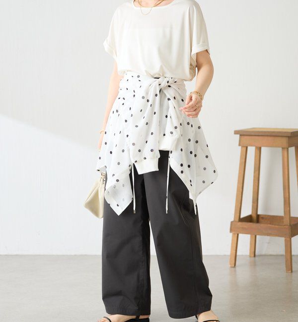  「メッシュドロストシャツ/シアー」|シャツ・ブラウス|