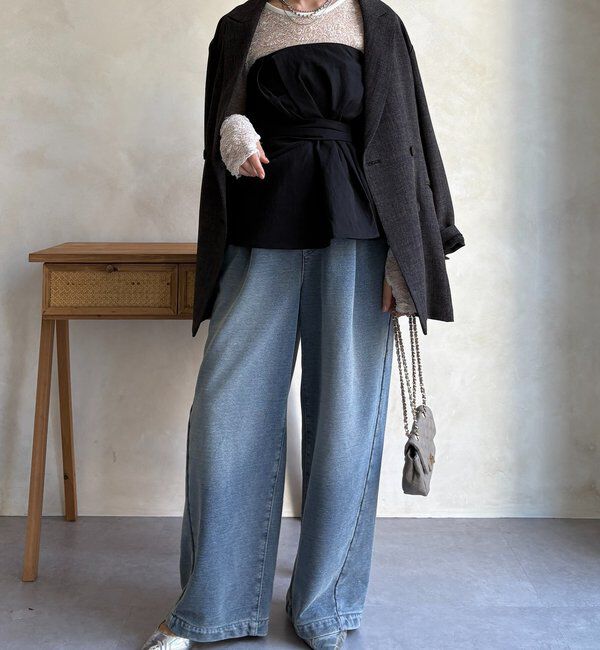  「アシメタックビスチェ」|シャツ・ブラウス|