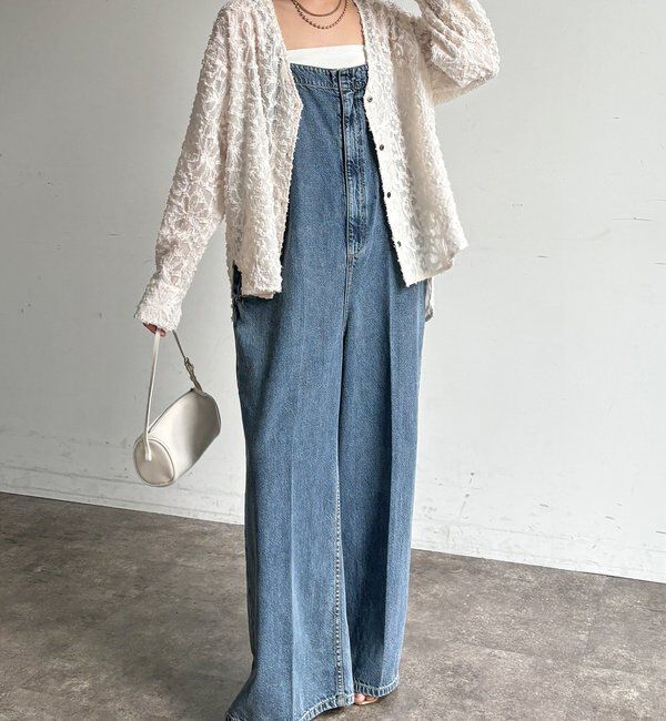  「【WEB限定】ジャガードパフスリーブシャツ」|シャツ・ブラウス|