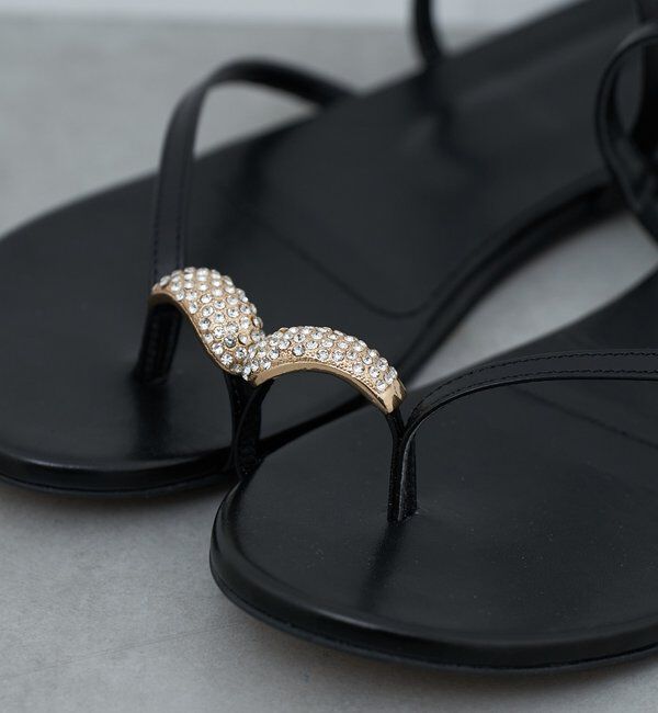  「【2.718】ビジュートングサンダル」|その他|