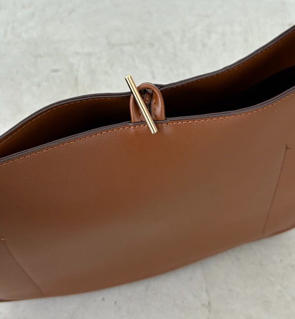  「【新色/ベージュ】トリミングトートバッグ」|トートバッグ|