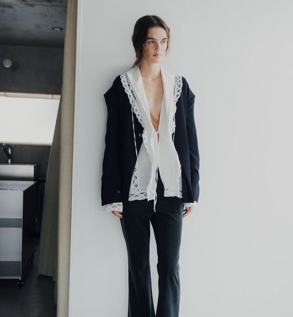  「【Pasterip】 バテンレースデザインブラウス」|シャツ・ブラウス|