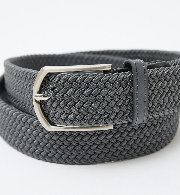 ABAHOUSE「【伸縮 / フリーサイズ】ゴムメッシュ ストレッチ ベルト」|ベルト|