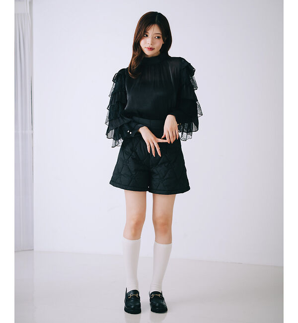 SELFIST「ラッフルフリルスリーブブラウス」|シャツ・ブラウス|