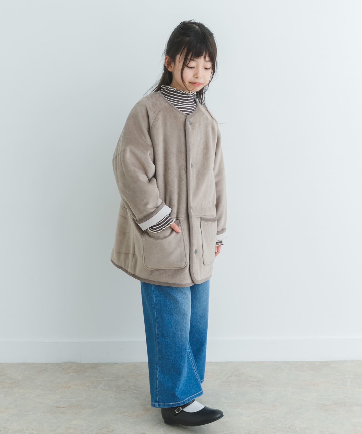 URBAN RESEARCH DOORS「リバーシブルフリースコート(KIDS)」|その他|