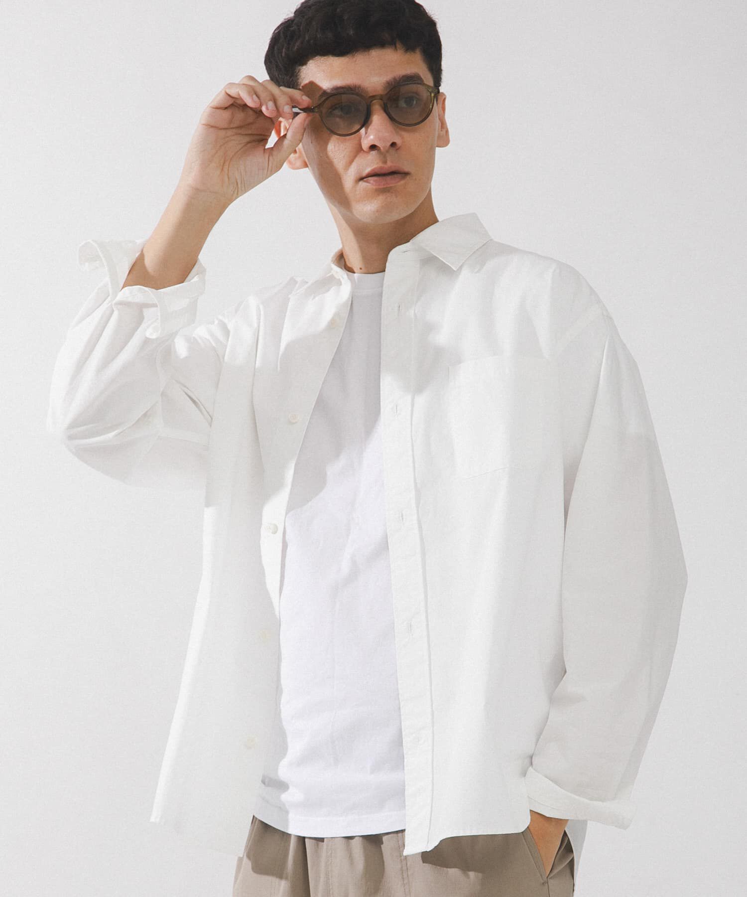 Sonny Label 「高密度タイプライターレギュラーシャツ」|シャツ・ブラウス|