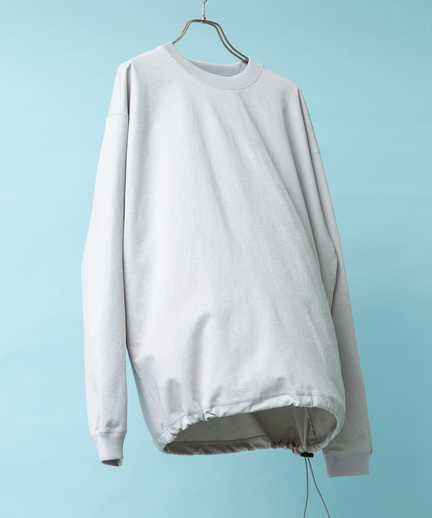 URBAN RESEARCH DOORS「『吸水速乾/接触冷感/ｲｰｼﾞｰｹｱ』ｸｲｯｸﾄﾞﾗｲ ﾄﾞﾛｽﾄﾛﾝ 」|Tシャツ・カットソー|グレー