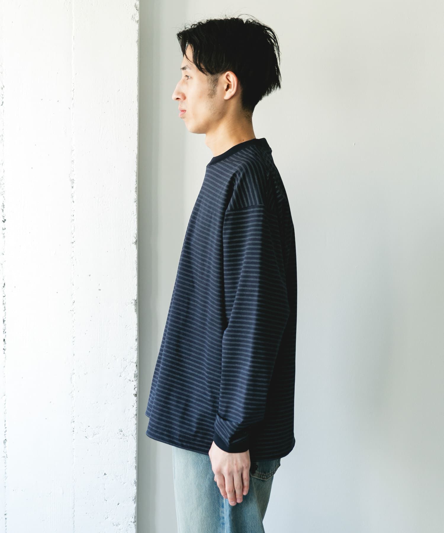 URBAN RESEARCH DOORS「『吸水速乾/接触冷感/ｲｰｼﾞｰｹｱ』ｸｲｯｸﾄﾞﾗｲ ﾄﾞﾛｽﾄﾛﾝ 」|Tシャツ・カットソー|