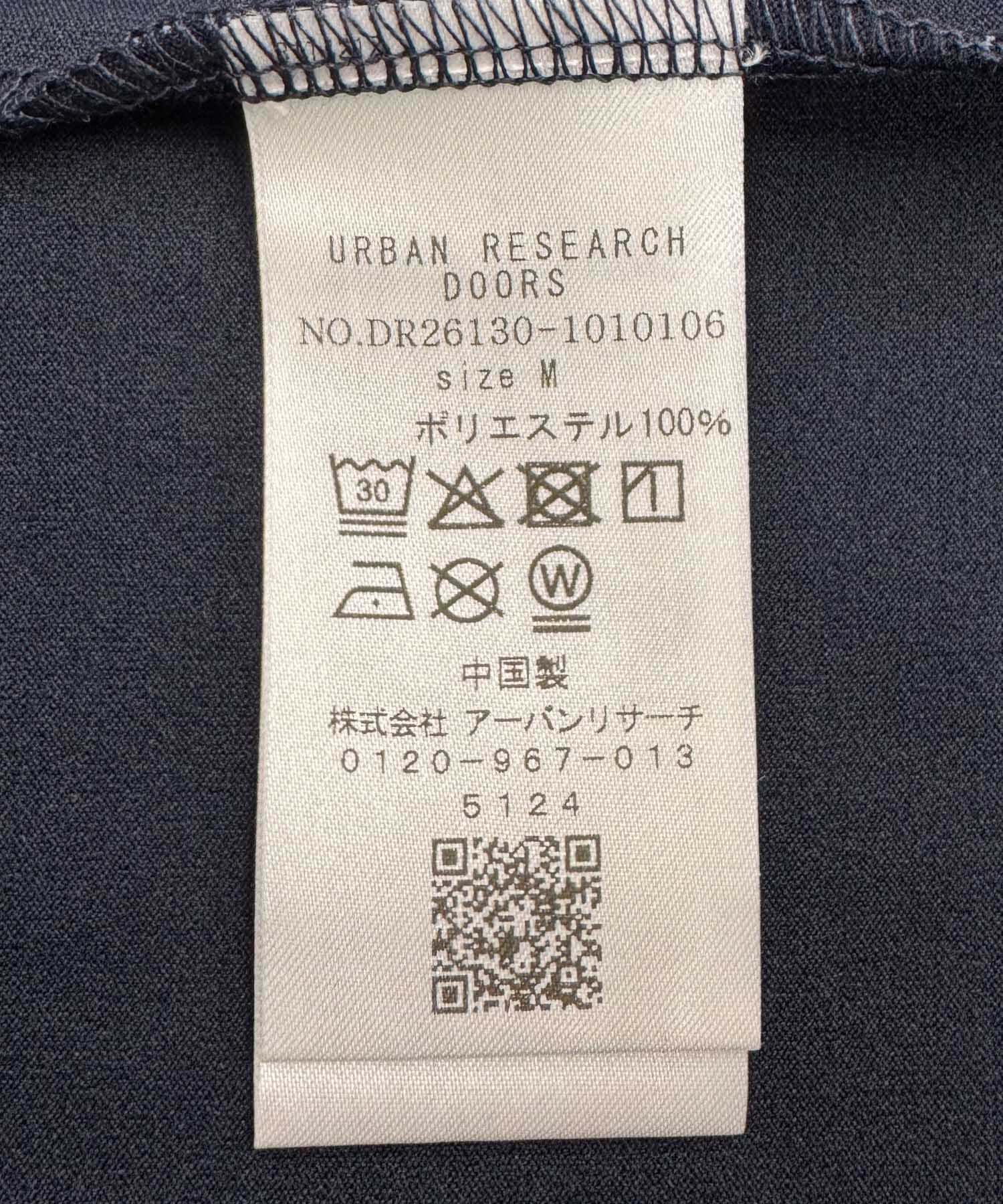 URBAN RESEARCH DOORS「『吸水速乾/接触冷感/ｲｰｼﾞｰｹｱ』ｸｲｯｸﾄﾞﾗｲ ﾄﾞﾛｽﾄﾛﾝ 」|Tシャツ・カットソー|