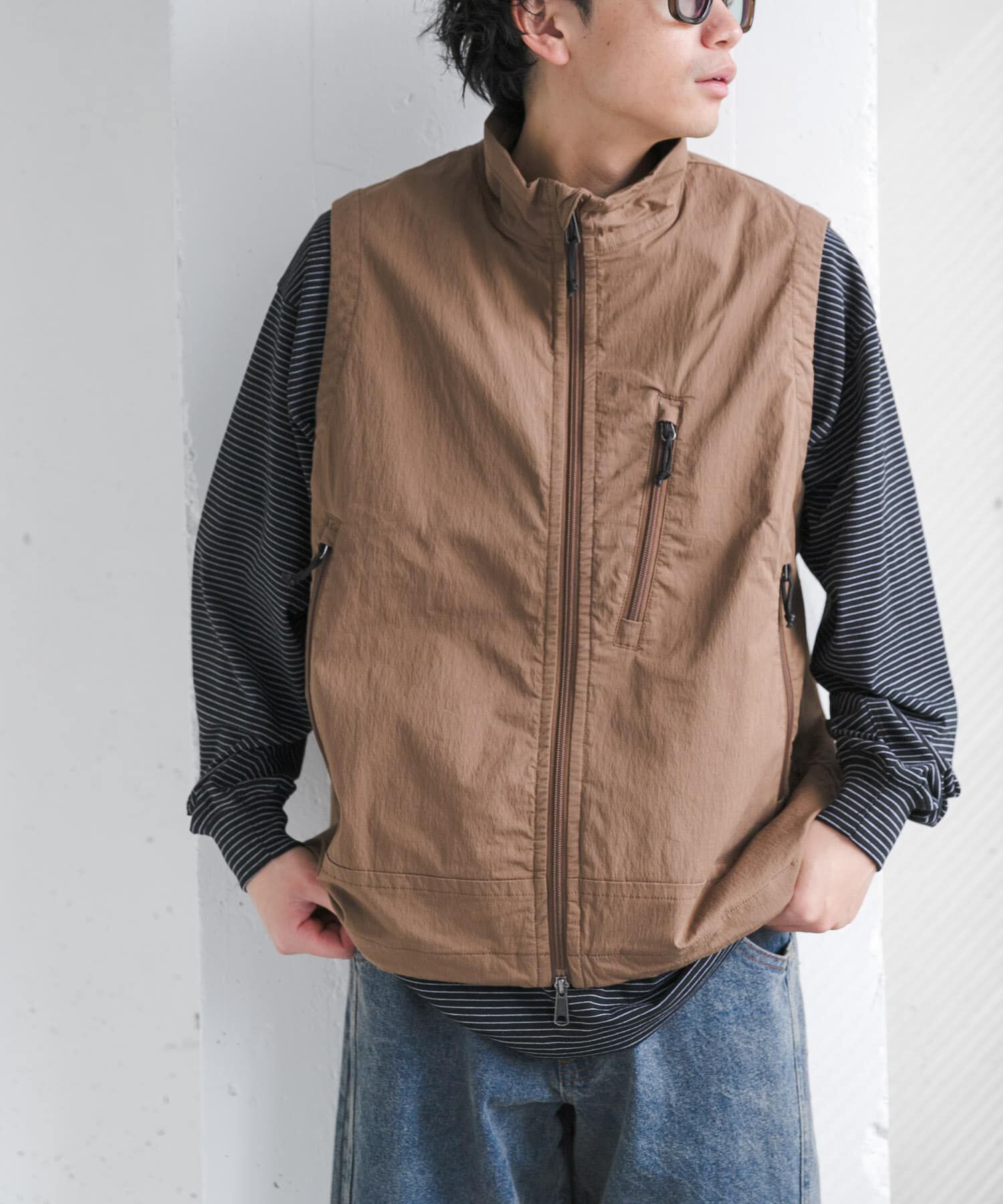 URBAN RESEARCH DOORS「FORK&SPOON　フィールドベスト」|ベスト・ジレ|