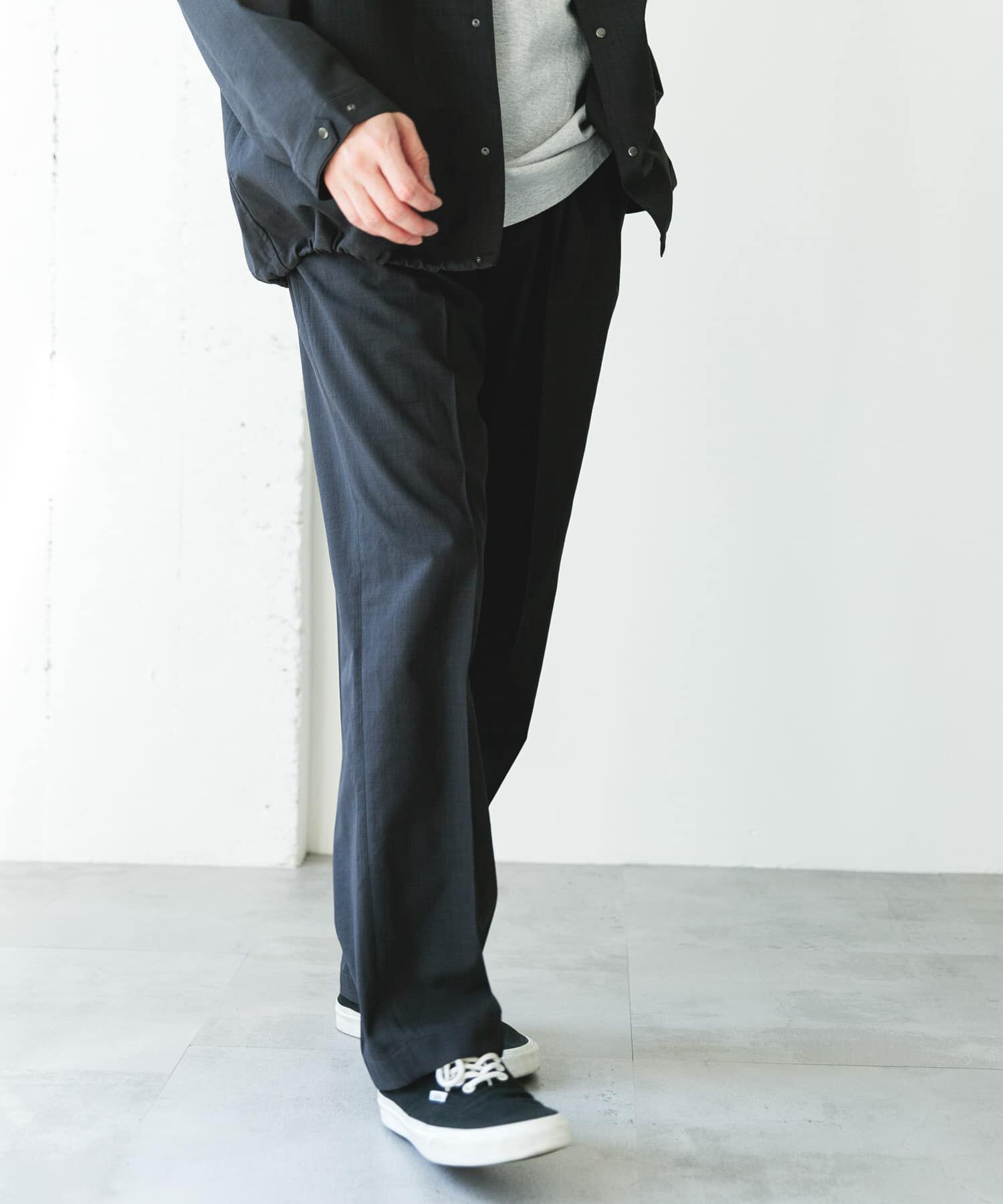 URBAN RESEARCH DOORS「『イージーケア/速乾/UVカット』クイックドライ 2タック ワイドトラウザー」|その他|