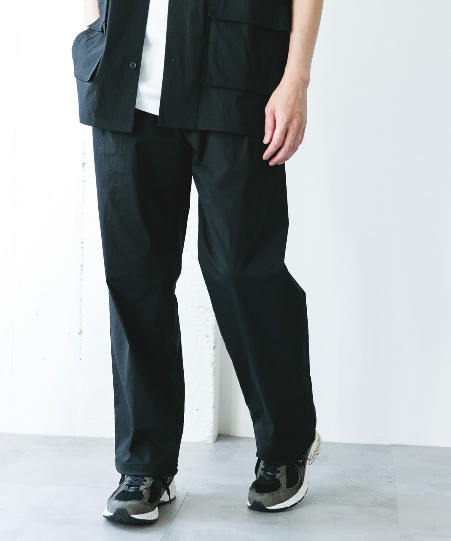 URBAN RESEARCH DOORS「『UVカット/接触冷感/吸水速乾』ストレッチクロスイージーパンツ」|その他|