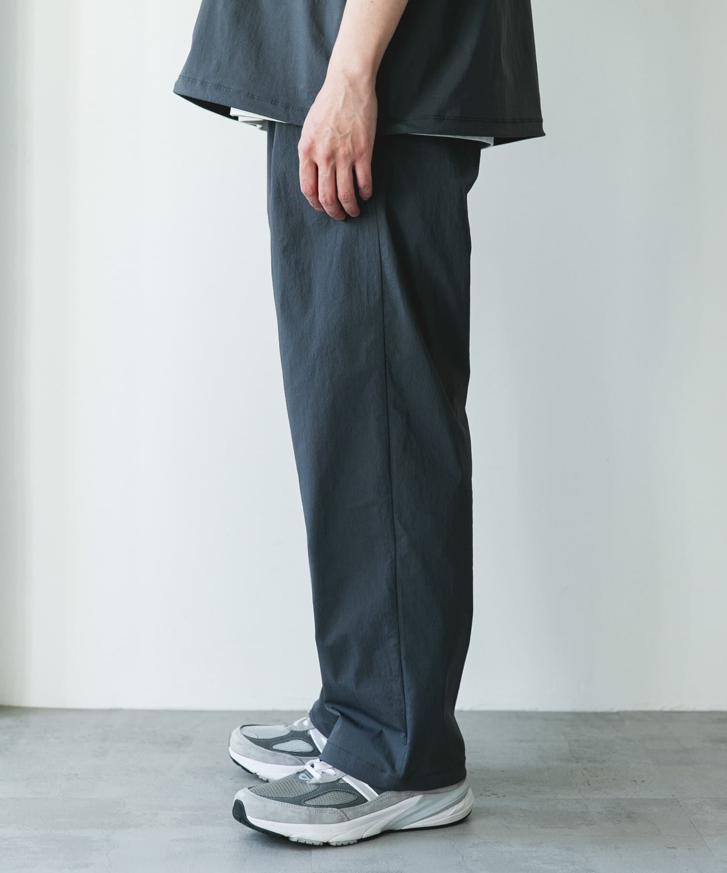 URBAN RESEARCH DOORS「『UVカット/接触冷感/吸水速乾』ストレッチクロスイージーパンツ」|その他|