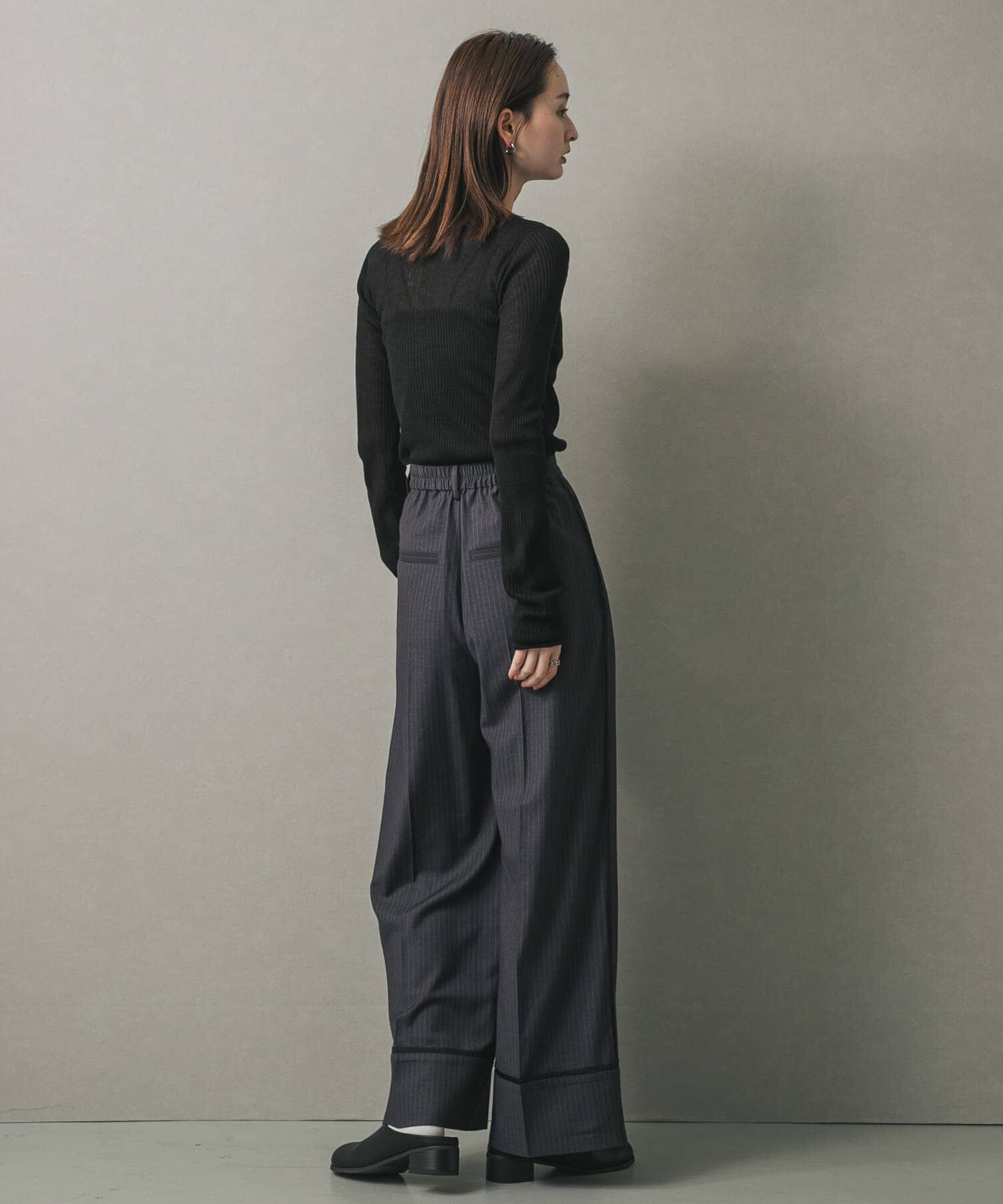 SENSE OF PLACE by URBAN RESEARCH「シアーヘンリーネックセーター」|ニット・セーター|