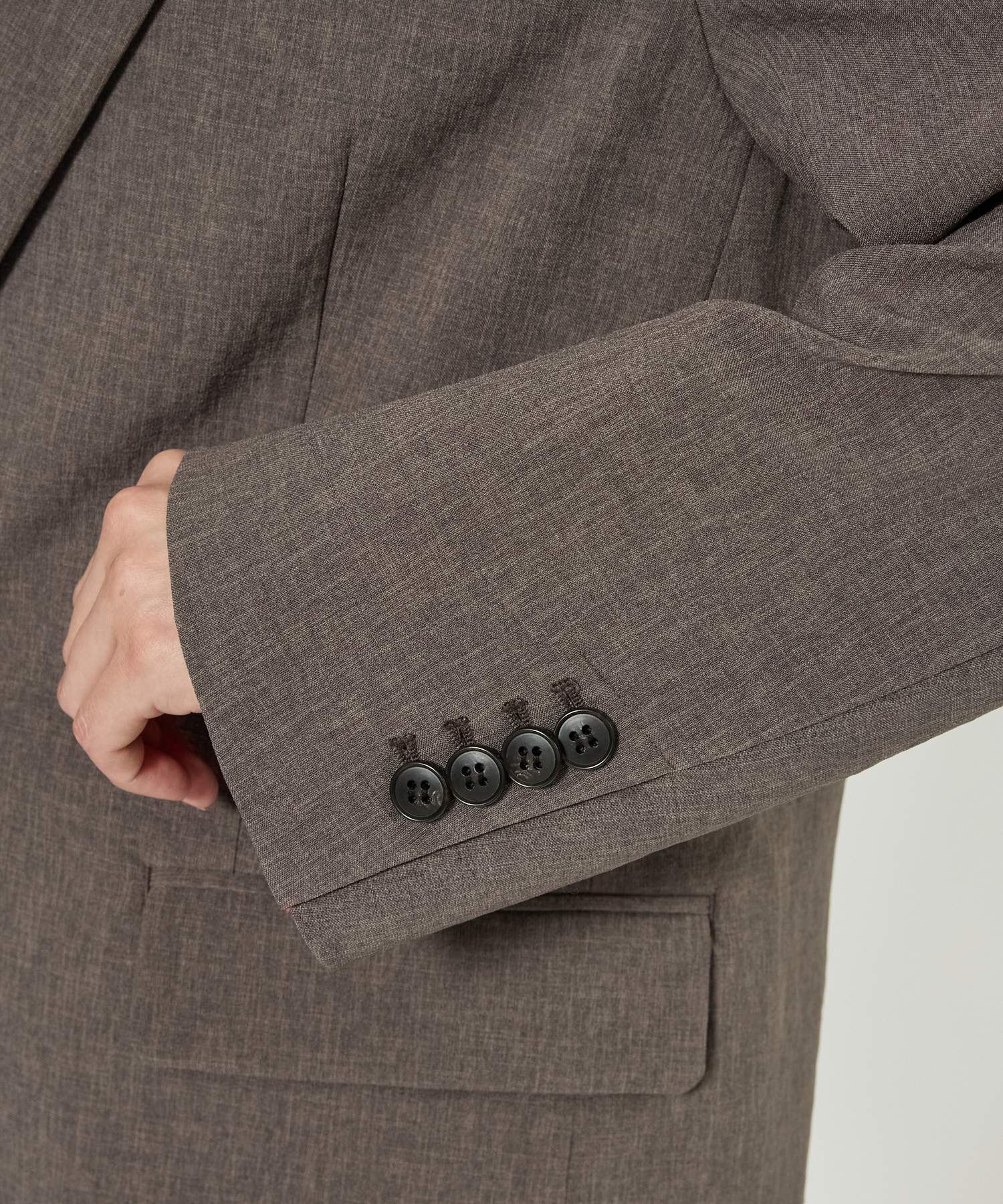 BABYLONE「リネンライクシャンタンクロスジャケット」|テーラードジャケット|